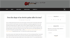 Desktop Screenshot of beautifulguitars.net