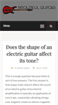 Mobile Screenshot of beautifulguitars.net